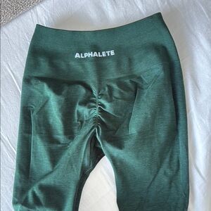 Alphalete Deep Green Leggings